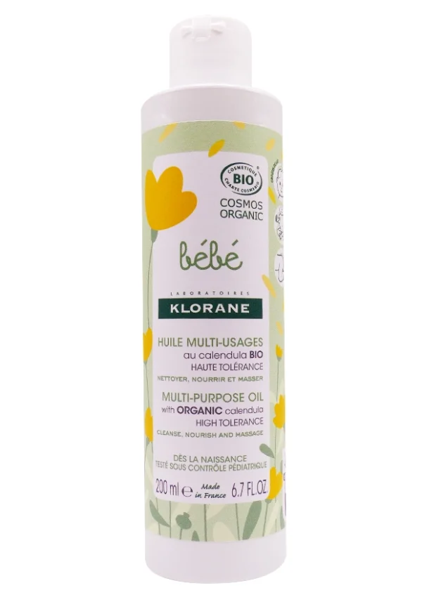 klorane bébé 200 ml huile