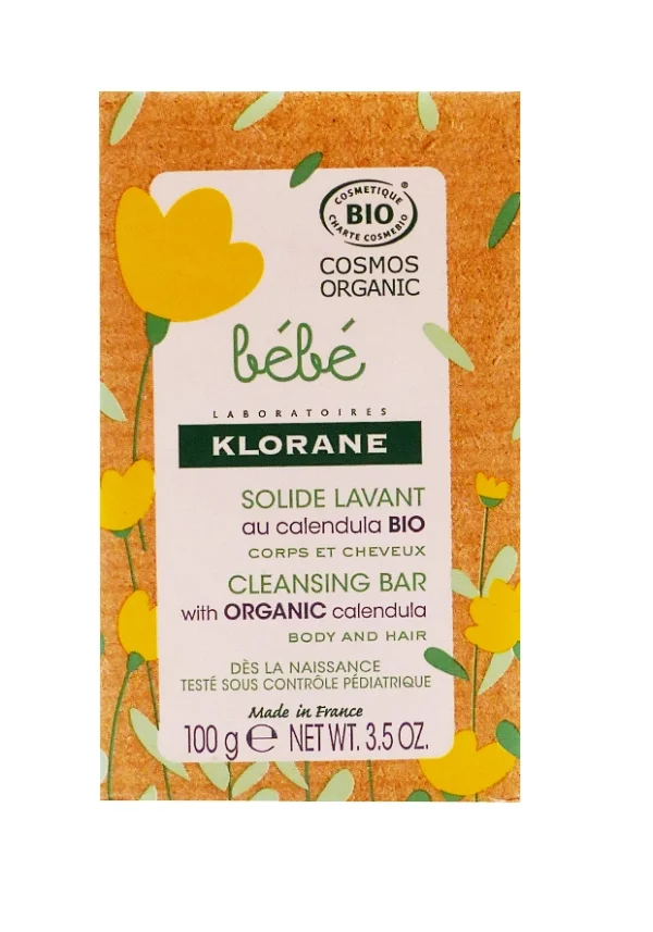 klorane pain solide lavant au calendula 100 g
