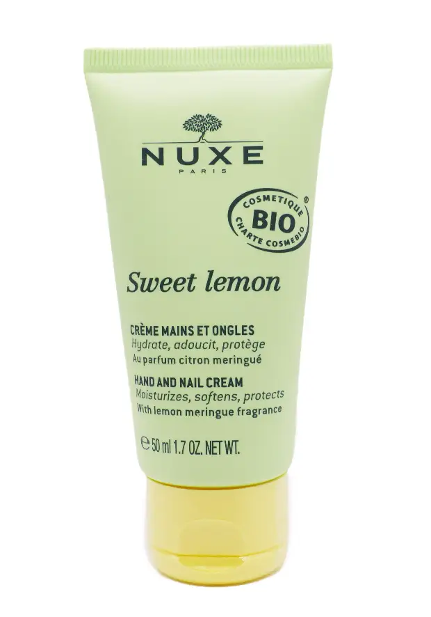 nuxe creme mains et ongles sweet lemon 50 mL