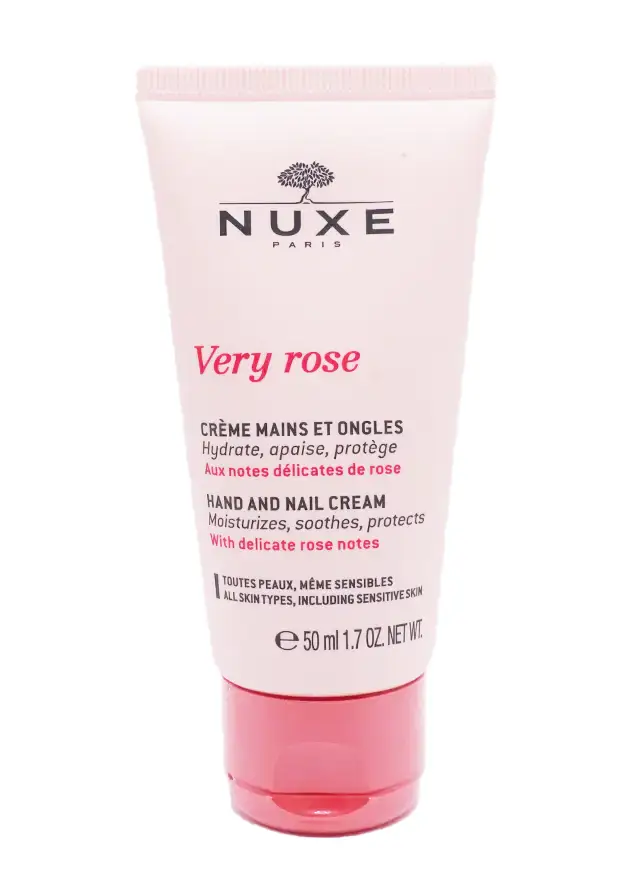 nuxe very rose creme mains et ongles 50 mL