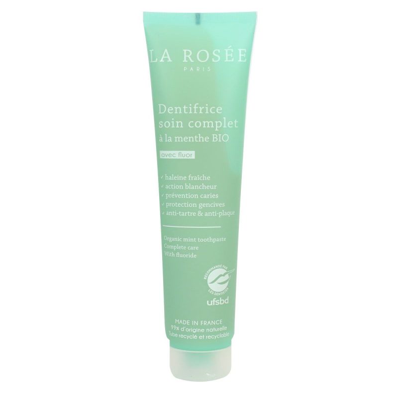 LA ROSEE DENTIFRICESOIN COMPLET A LA MENTHE 75 ML