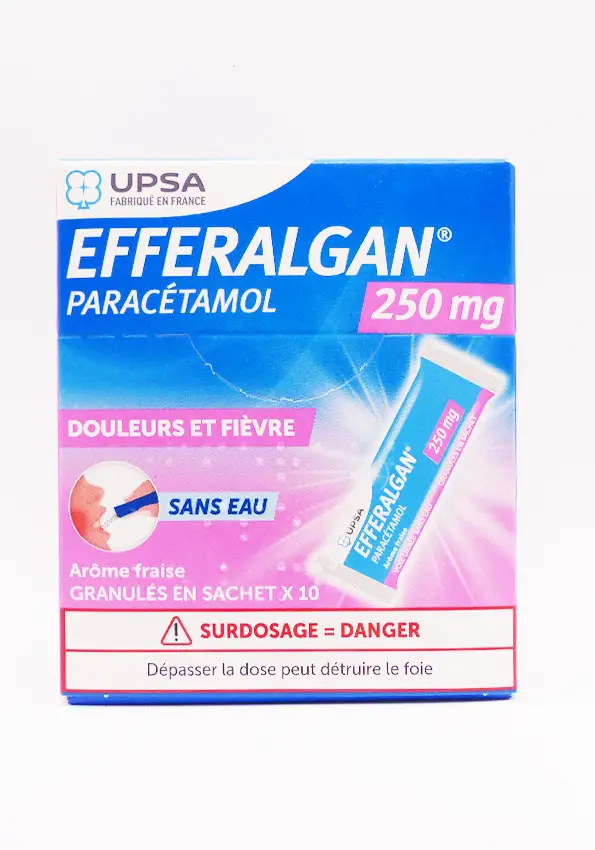 efferalgan paracétamol 250mg 10 sachets