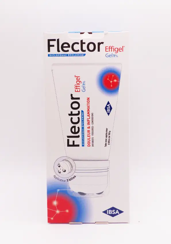 Flector effigel 1% tube avec applicateur à billes 100g