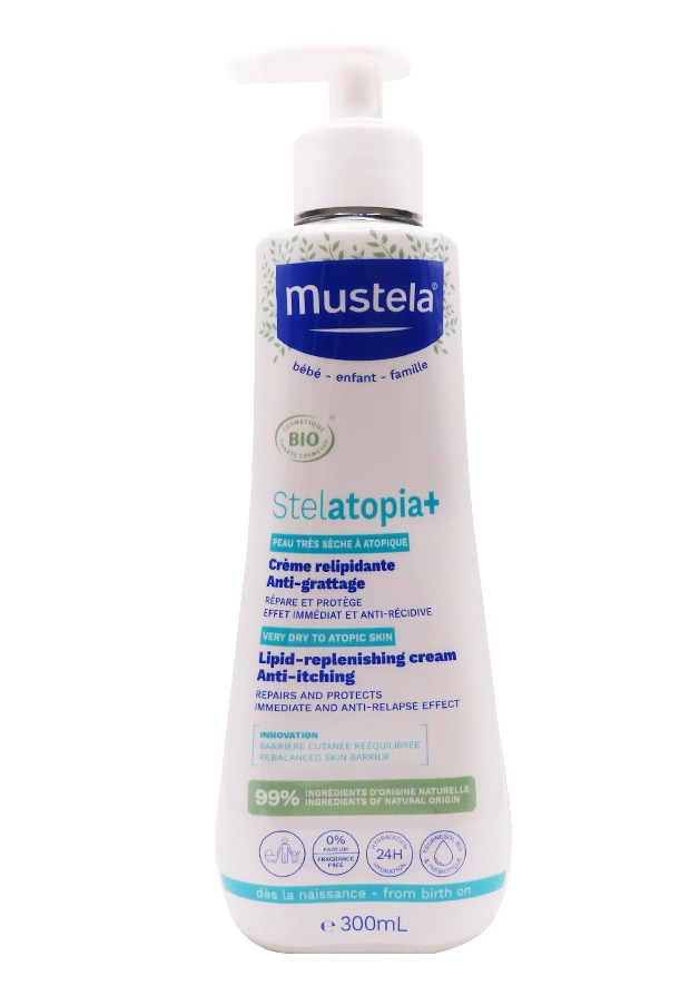 MUSTELA BEBE STELATOPIA+ CREME RELIPIDANTE 300ML 8 mustela stelatopia+300 ml