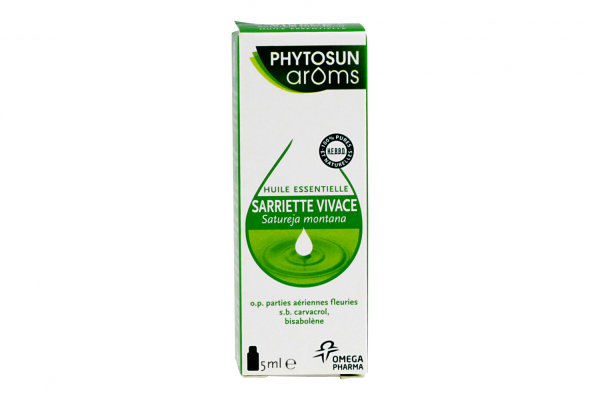 PHYTOSUN ARÔMS HUILE ESSENTIELLE SARRIETTE VIVACE BIO 5ML