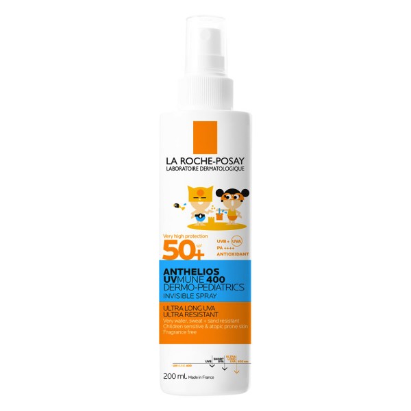 La Roche Posay Anthelios UVMune 400 Dermo-Pediatrics spray solaire SPF 50+ 200 ML