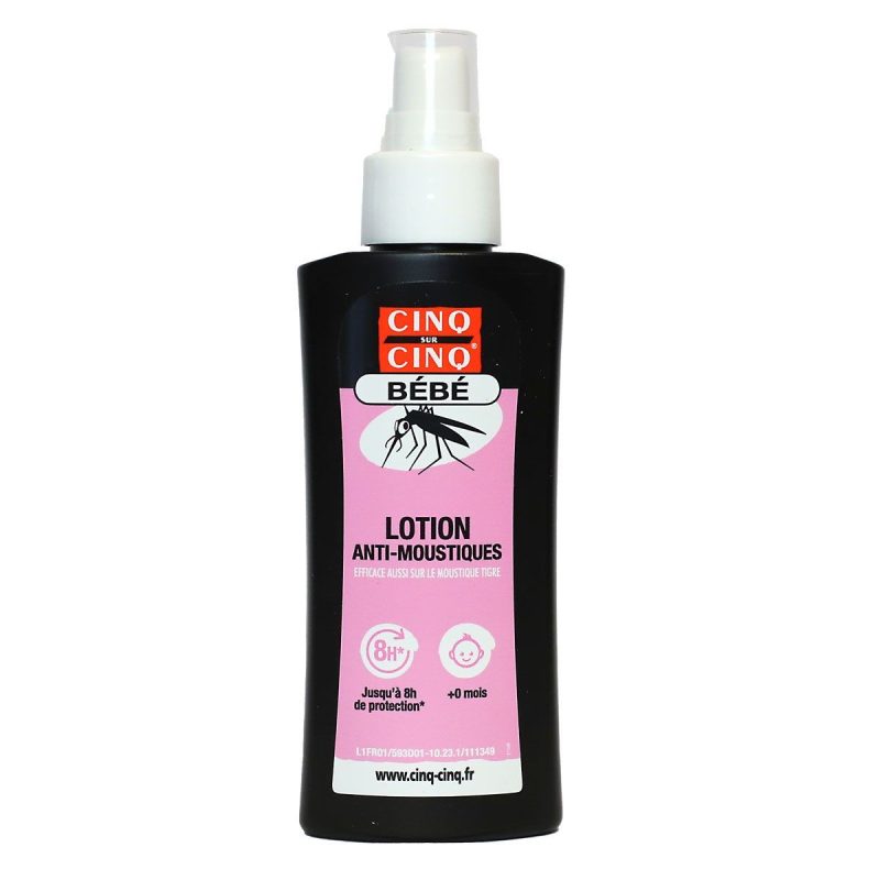 CINQ SUR CINQ BEBE LOTION ANTI-MOUSTIQUES 100 ml