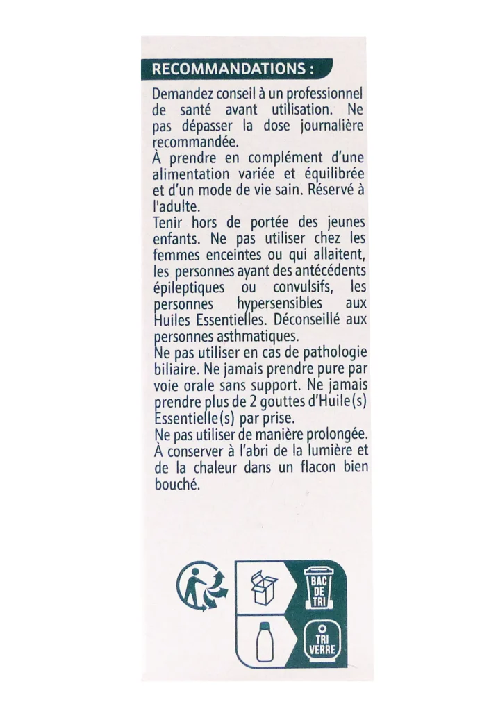 PHYTOSUN ARÔMS HUILE ESSENTIELLE ROMARIN A VERBENONE BIO 5ML 4 dos huile essentielle