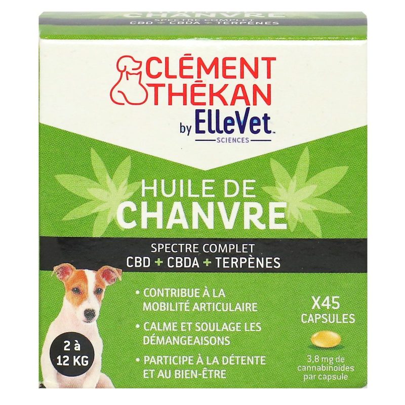 CLEMENT THEKAN HUILE DE CHANVRE CHIEN 2-12KG