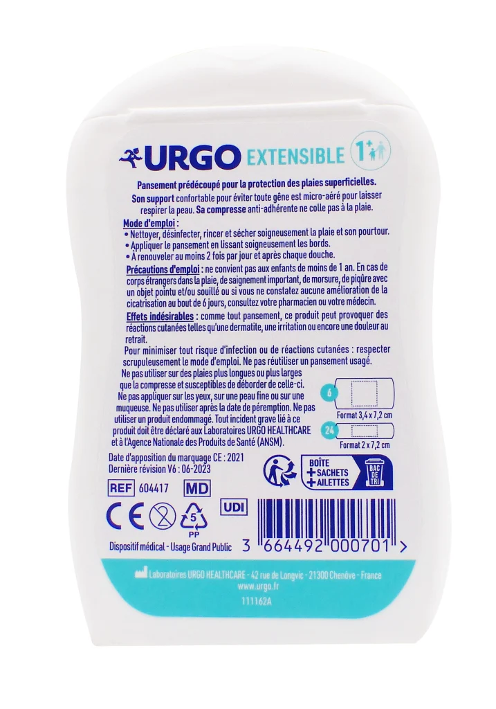dos urgo extensibles