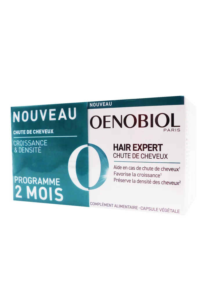OENOBIOL HAIR EXPERT CHUTE DE CHEVEUX 2X60 CAPSULES 2 oenobiol 2 mois hair expert