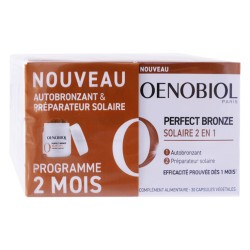 Oenobiol Perfect Bronze Solaire 2 en 1 capsules 2 x 30 capsules