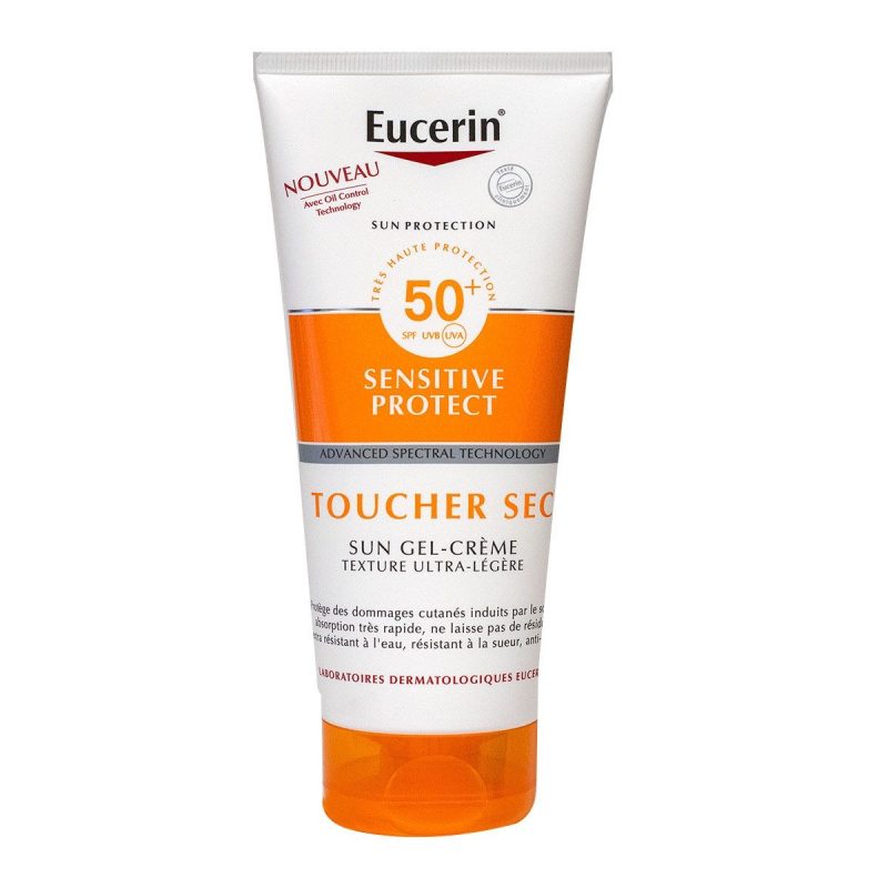 Eucerin Sun Oil Control Gel crème solaire SPF 50+ 200 ml