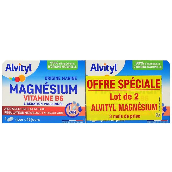 ALVITYL MAGNESIUM VITAMINE B6 LP COMPRIMES