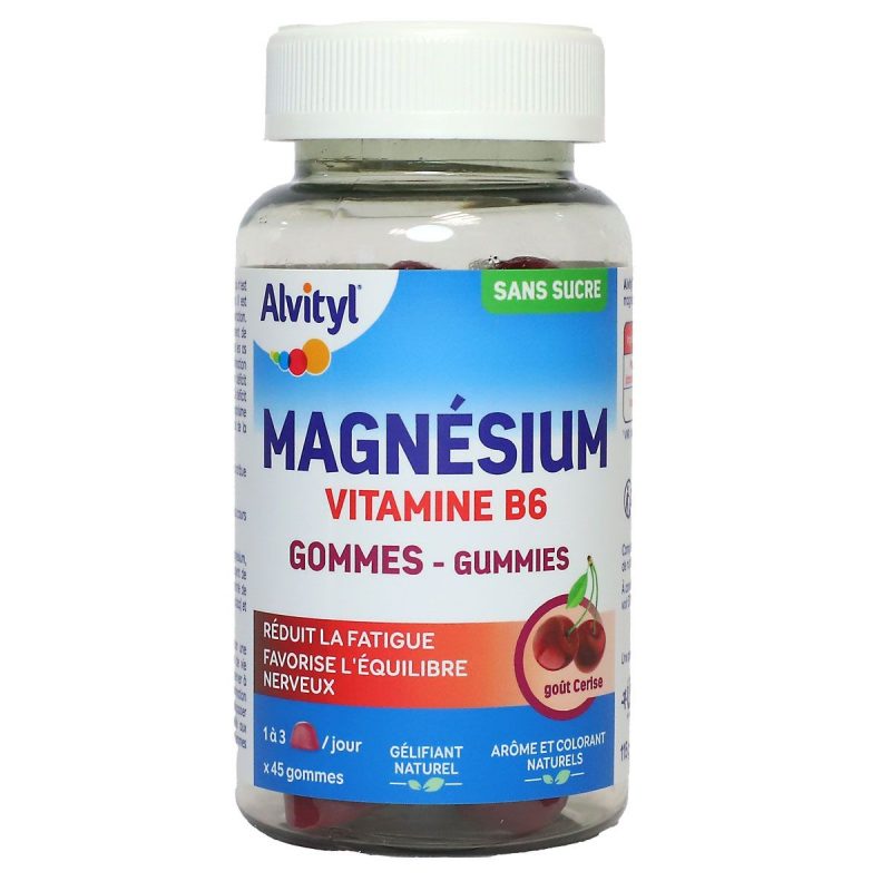 ALVITYL MAGNESIUM CERISE GOMMES