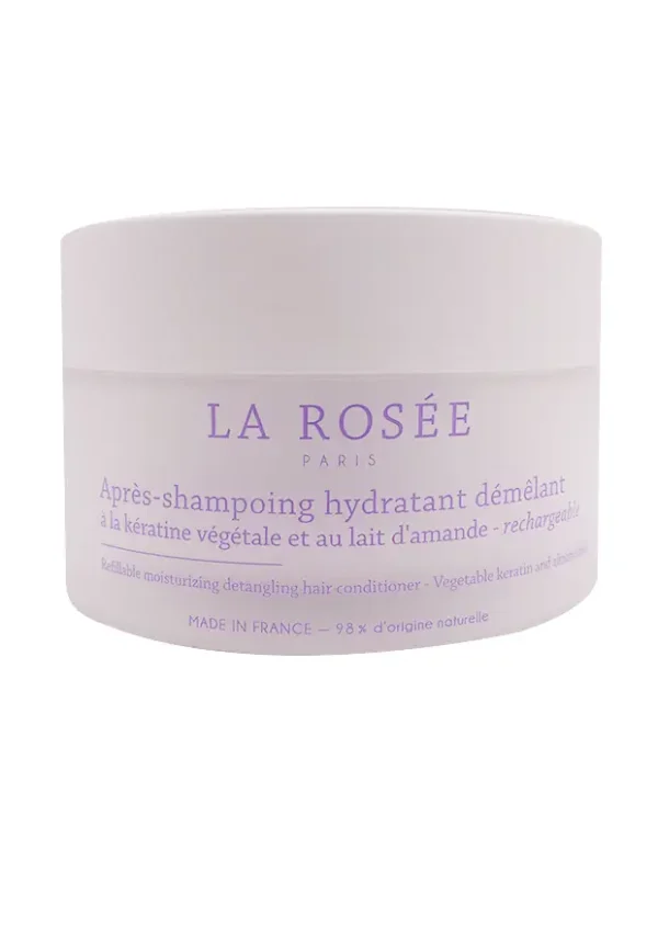 La rosee apres shampoing hydratant démêlant à la keratine végétale et au lait d'amande rechargeable