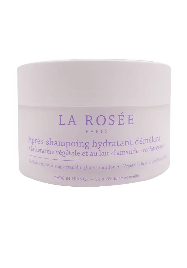 La rosee apres shampoing hydratant démêlant à la keratine végétale et au lait d'amande rechargeable