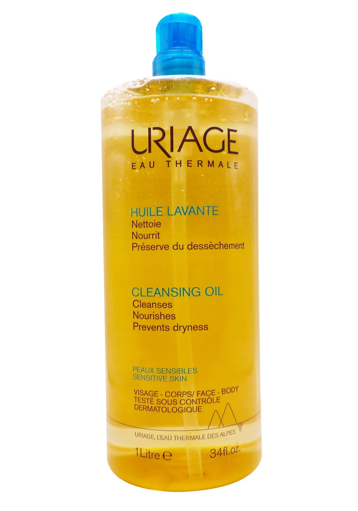 URIAGE HUILE LAVANTE 1 LITRE 2 uriage huile 1L