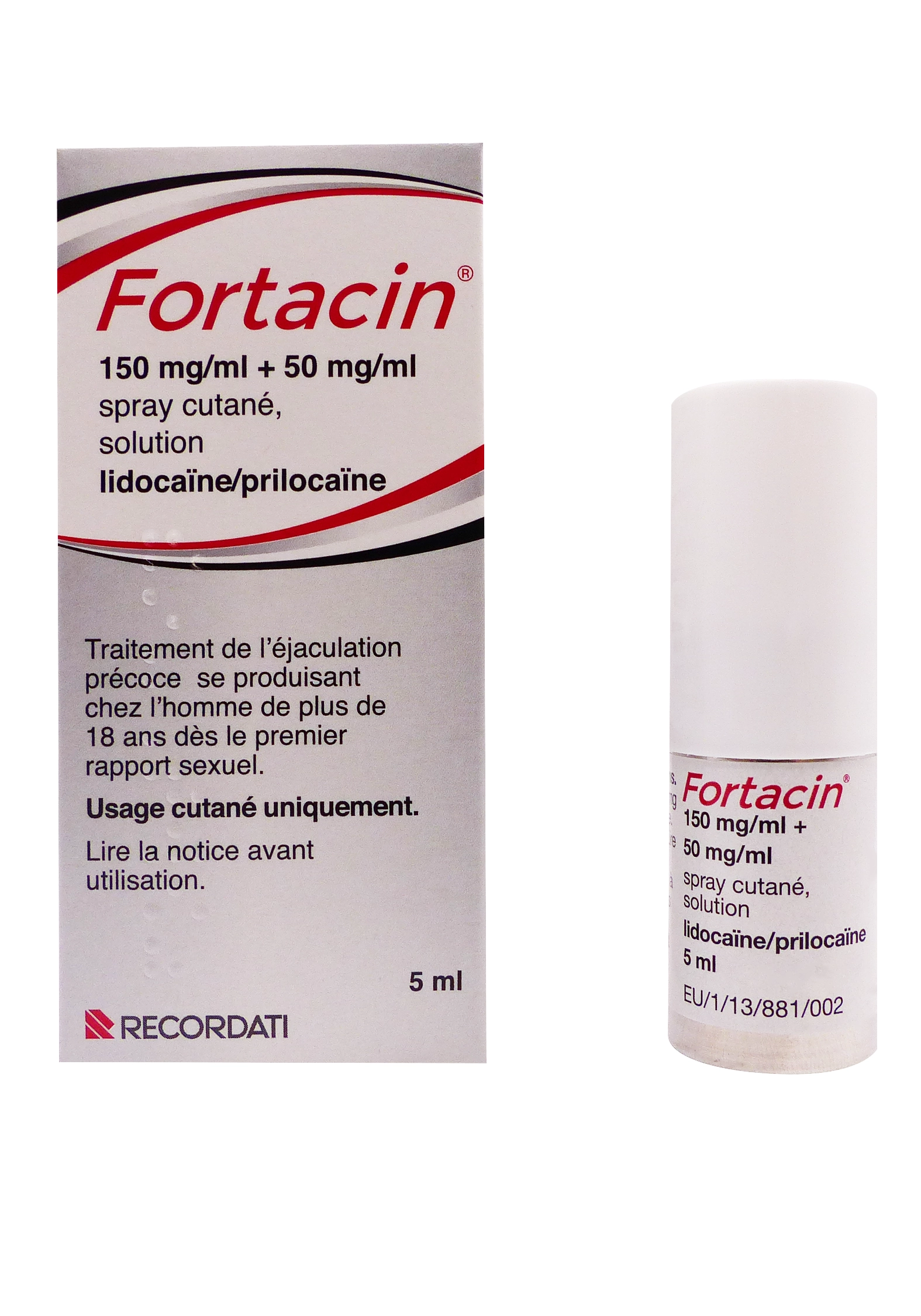 Fortacin Spray : Le Traitement Local N°1 Contre l'Éjaculation Précoce (5 ml) 1 fortacin