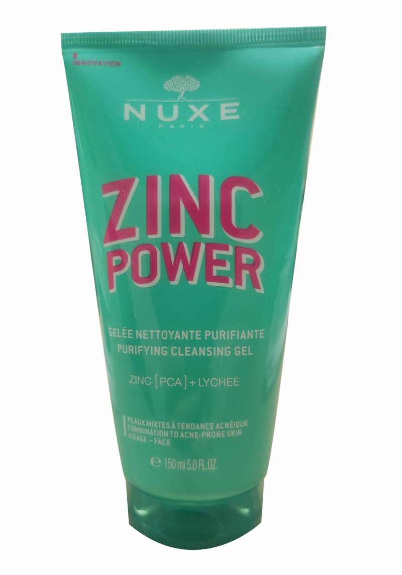 NUXE ZINC POWER gelée nettoyante 150 ml