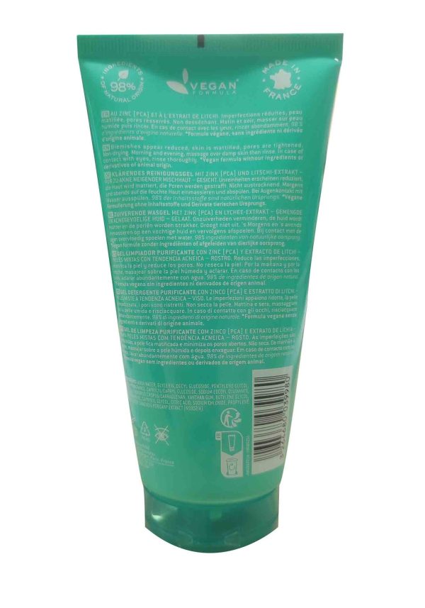 NUXE ZINC POWER GEL NETTOYANT 150ML