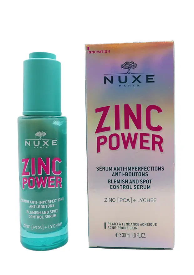 zinc power serum anti imperfection nuxe 30 ml