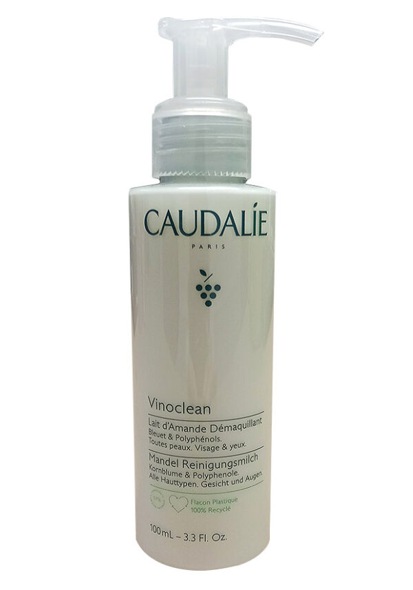 Le lait d’amande démaquillant Vinoclean 100ml de Caudalie élimine efficacement le maquillage tout en hydratant et apaisant la peau. Adapté à tous types de peau, même les plus sensibles.