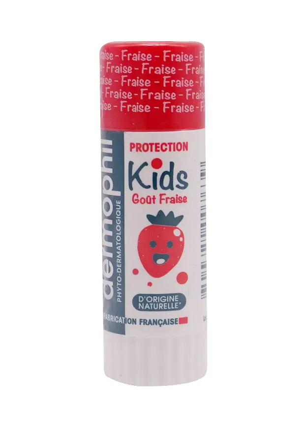 Dermophil sticks levres kids gout fraise