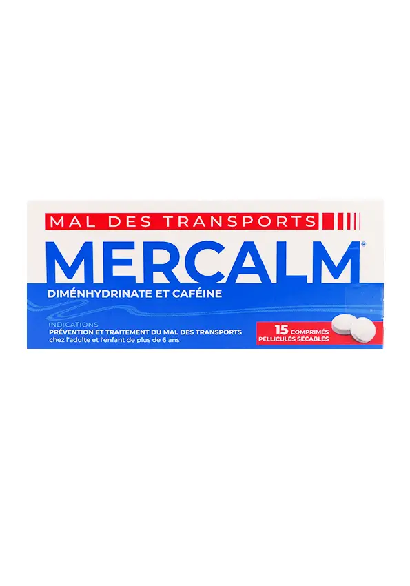 mercalm 15 comprimés sécables