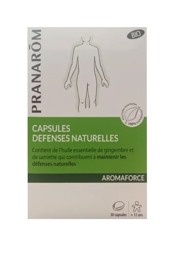 Capsules défenses naturelles bio aromaforce pranarom