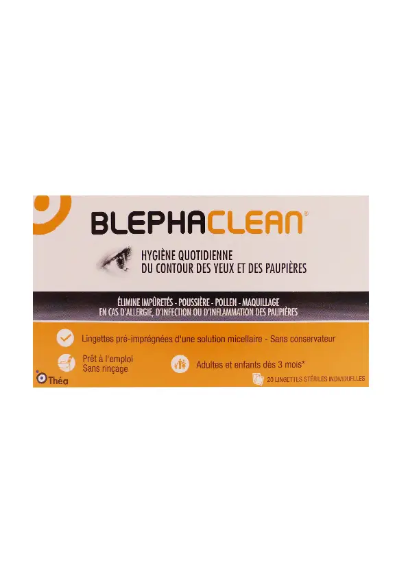 Blephaclean 20 lingettes