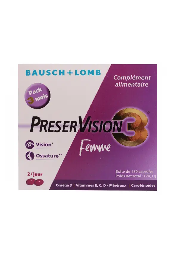 Preservision 3 femme180 capsules