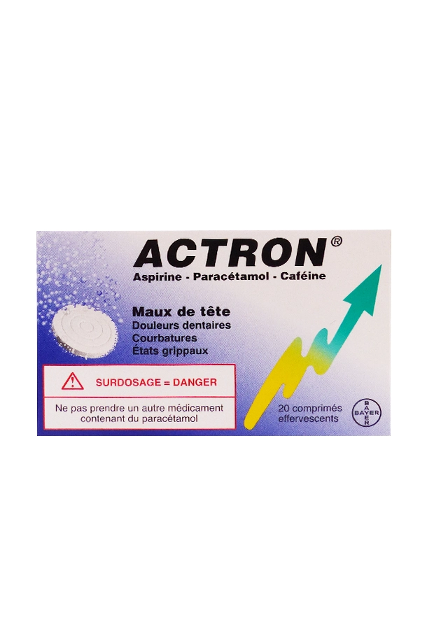 actron 20 comprimés effervescents