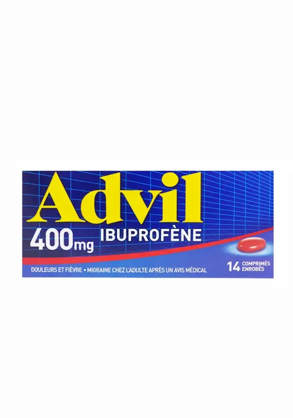 Advil 400mg ibuprofène 14 comprimés