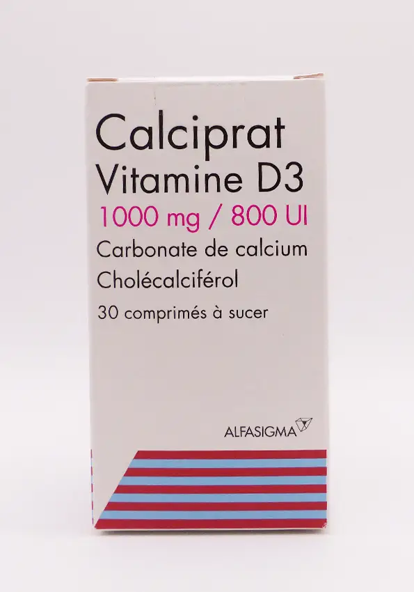 Calciprat Vitamine D3 1000mg/800UI