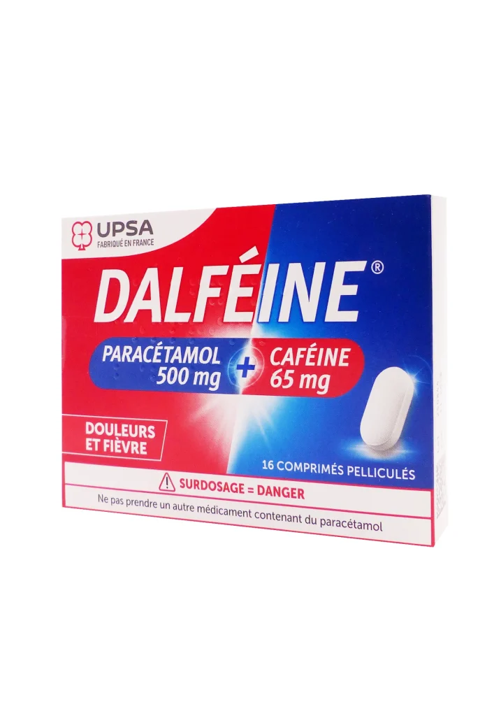 DALFEINE PARACETAMOL/CAFEINE 16 COMPRIMES PELLICULES 2 dalfeine 16 cps