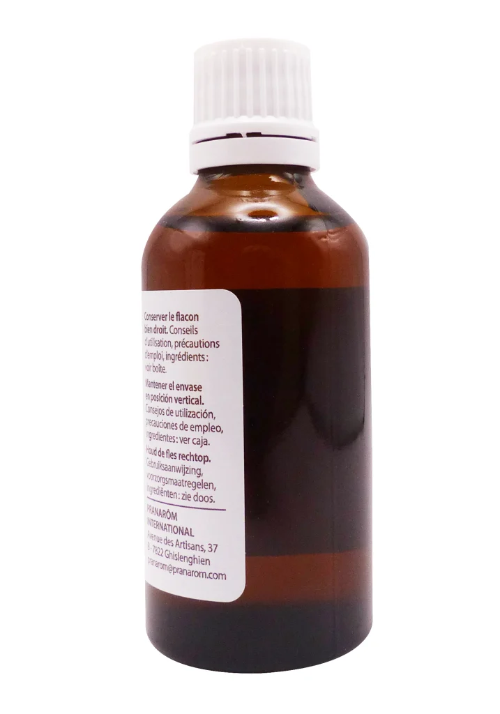 HUILE VEGETALE AU CALENDULA 50ML PRANAROM 4 dos huile 2