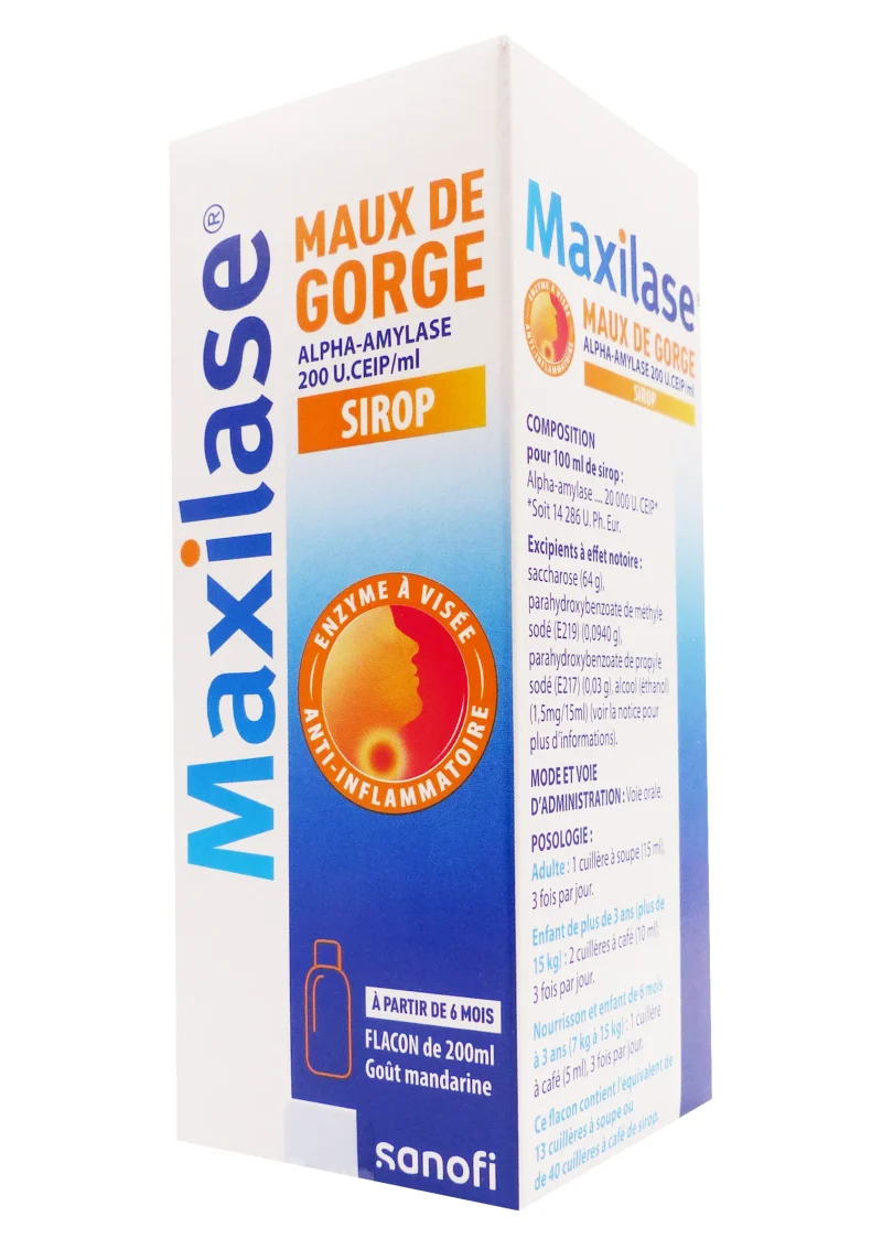 maxilase sirop