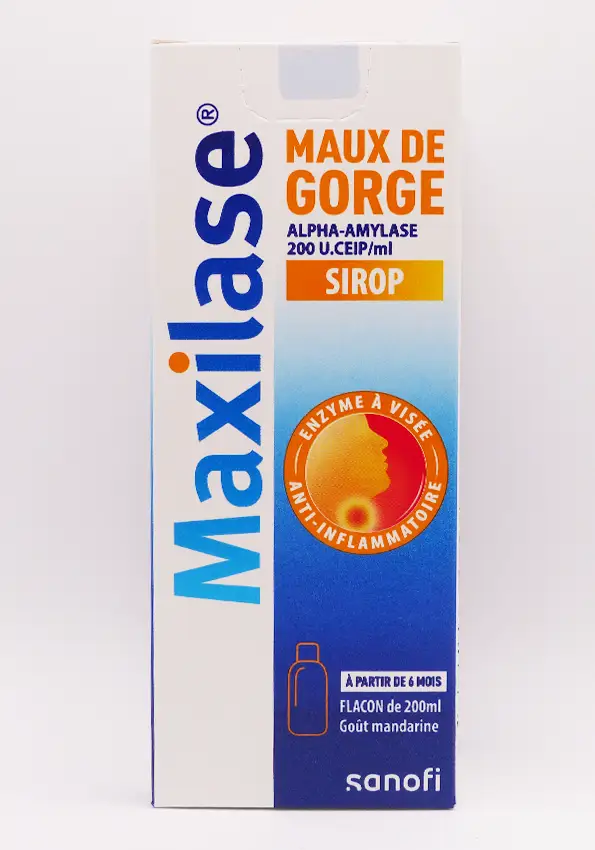 Maxilase maux de gorge sirop 200mL