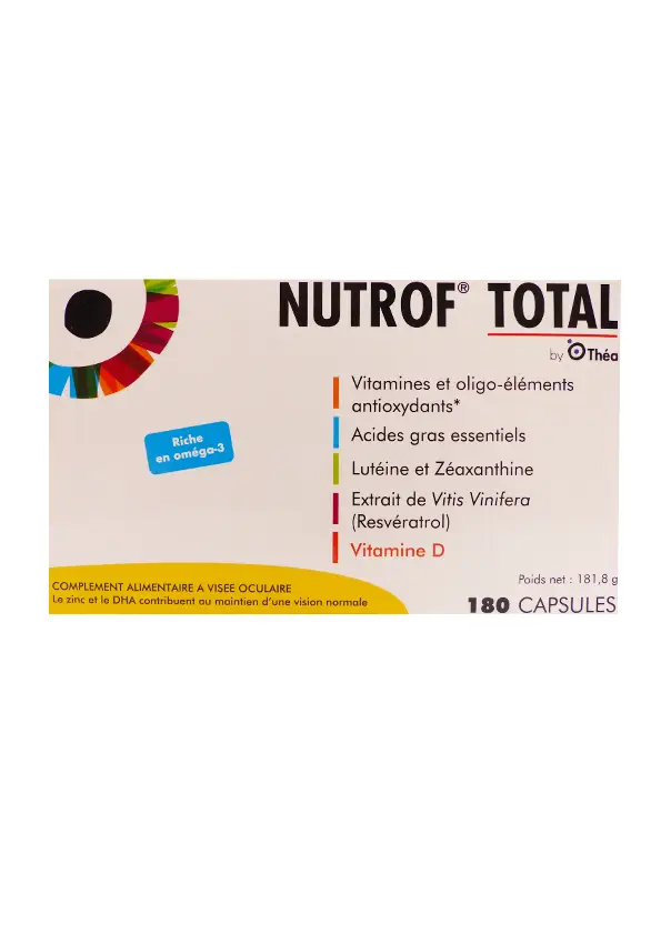 nutrof total 180 capsules