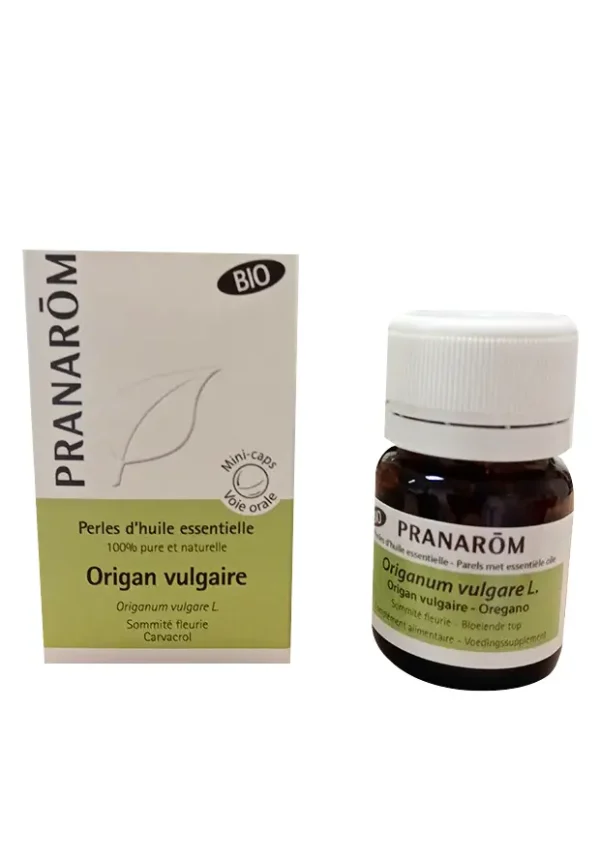 perles d'huiles d'origan vulgaire bio pranarom