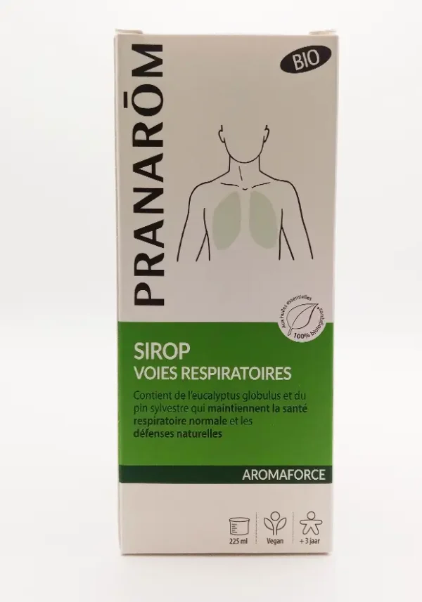 Sirop voies respiratoires bio aromaforce 225 mL Pranarom