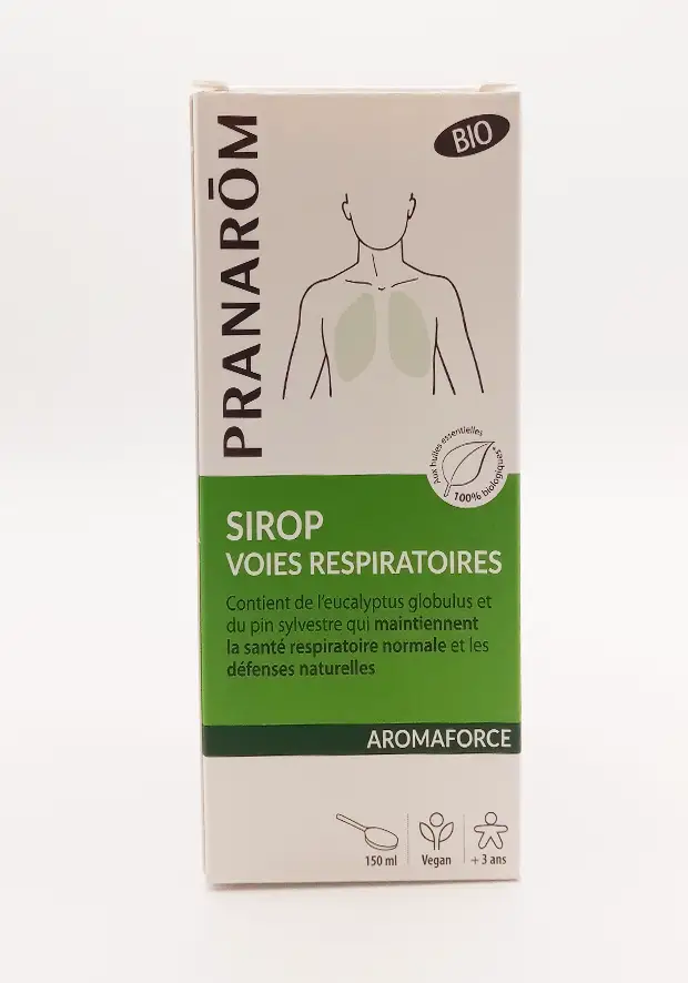 sirop voies respiratoires bio 150 ml Pranarom