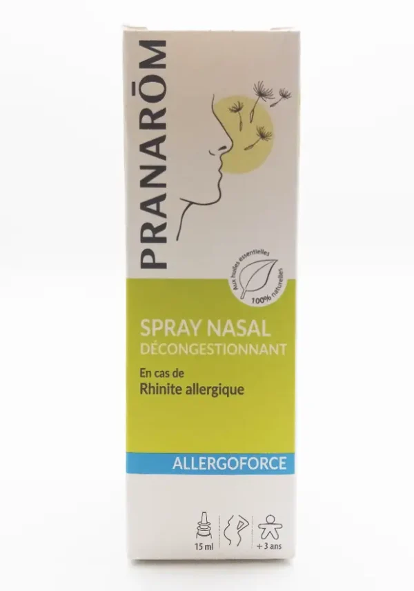 spray nasal décongestionnant allergoforce 15 mL