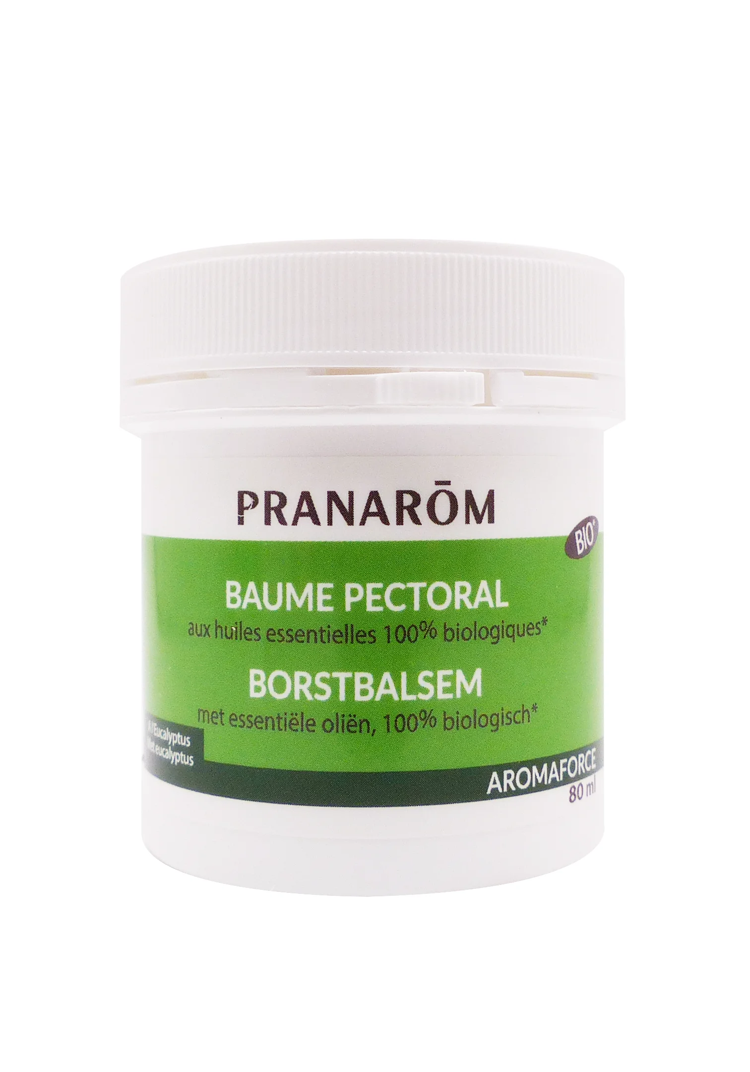 BAUME PECTORAL BIO AROMAFORCE 80ML PRANAROM 1 pranarom baume pectoral