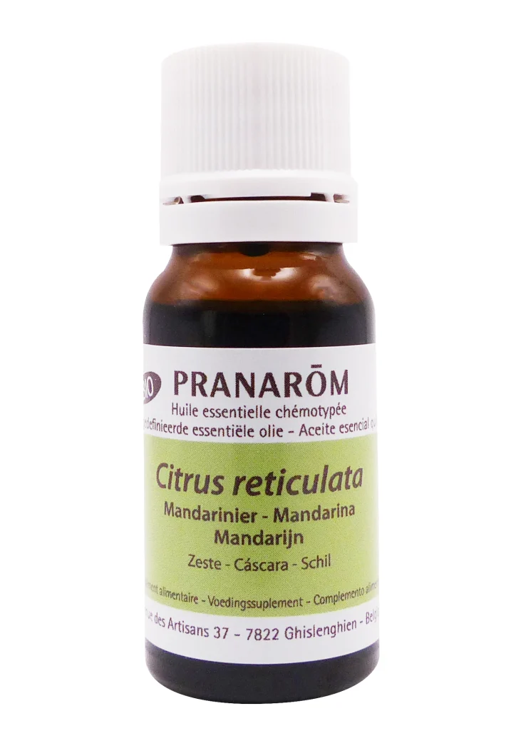 HUILE ESSENTIELLE MANDARINIER BIO 10ML PRANAROM 3 pranarom citrus reticulata