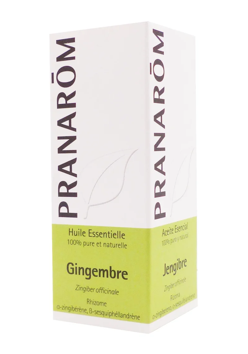 pranarom gingembre huile essentielle
