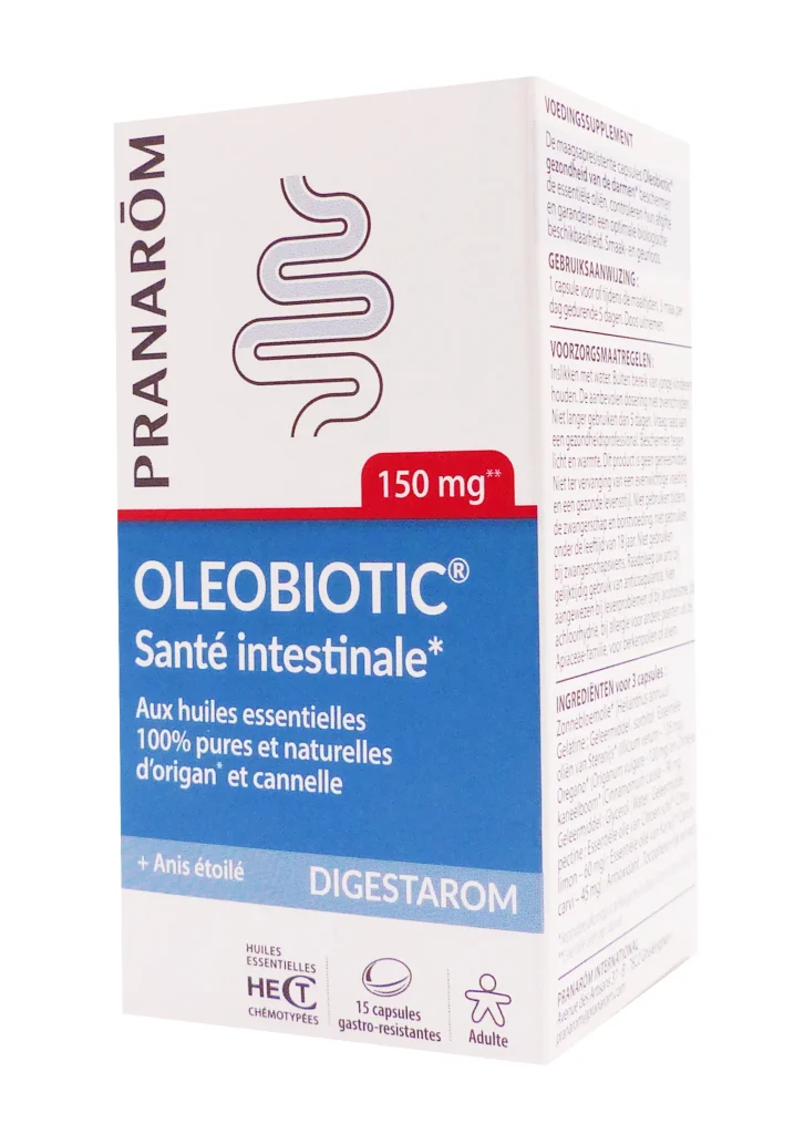 OLEOBIOTIC 150 MG DIGESTAROM 15 CAPSULES PRANAROM 2 pranarom oleobiotic