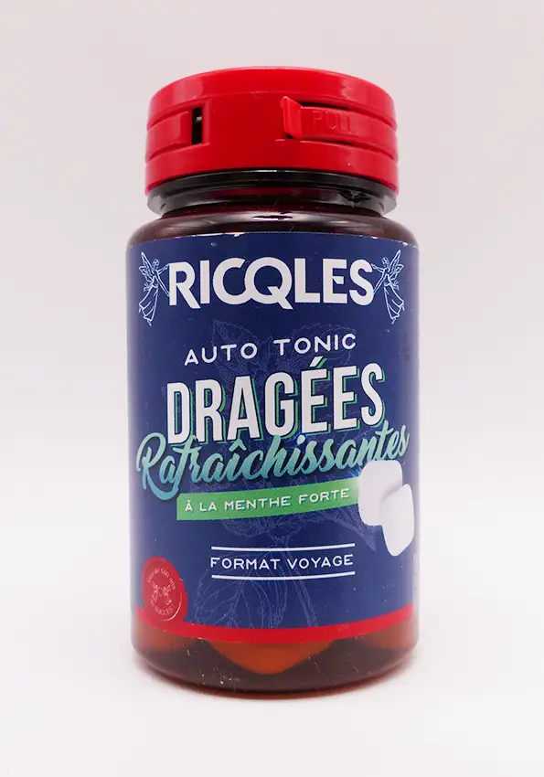 ricqles dragees rafraichissantes menthe forte format voyage