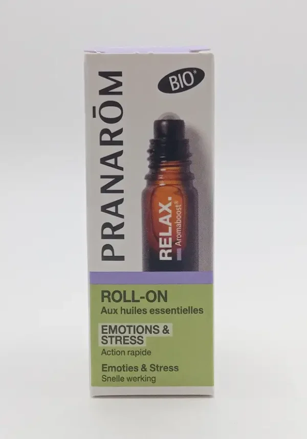 roll on emotion et stress bio aromaboost pranarom 5 mL